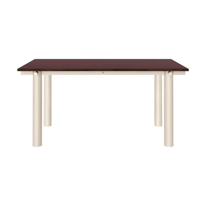Atura eettafel - Light cashmere-burgundy, 90x160 cm - Ferm Living