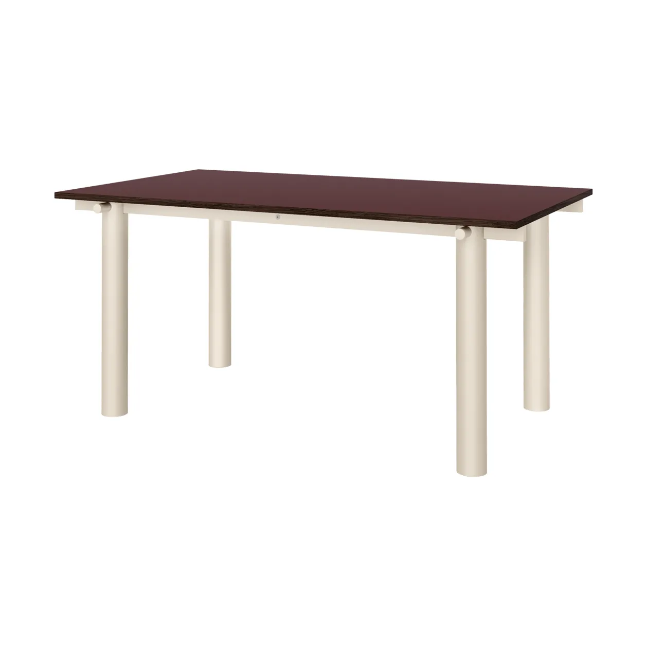 Atura eettafel, Light cashmere-burgundy, 90x160 cm Ferm Living