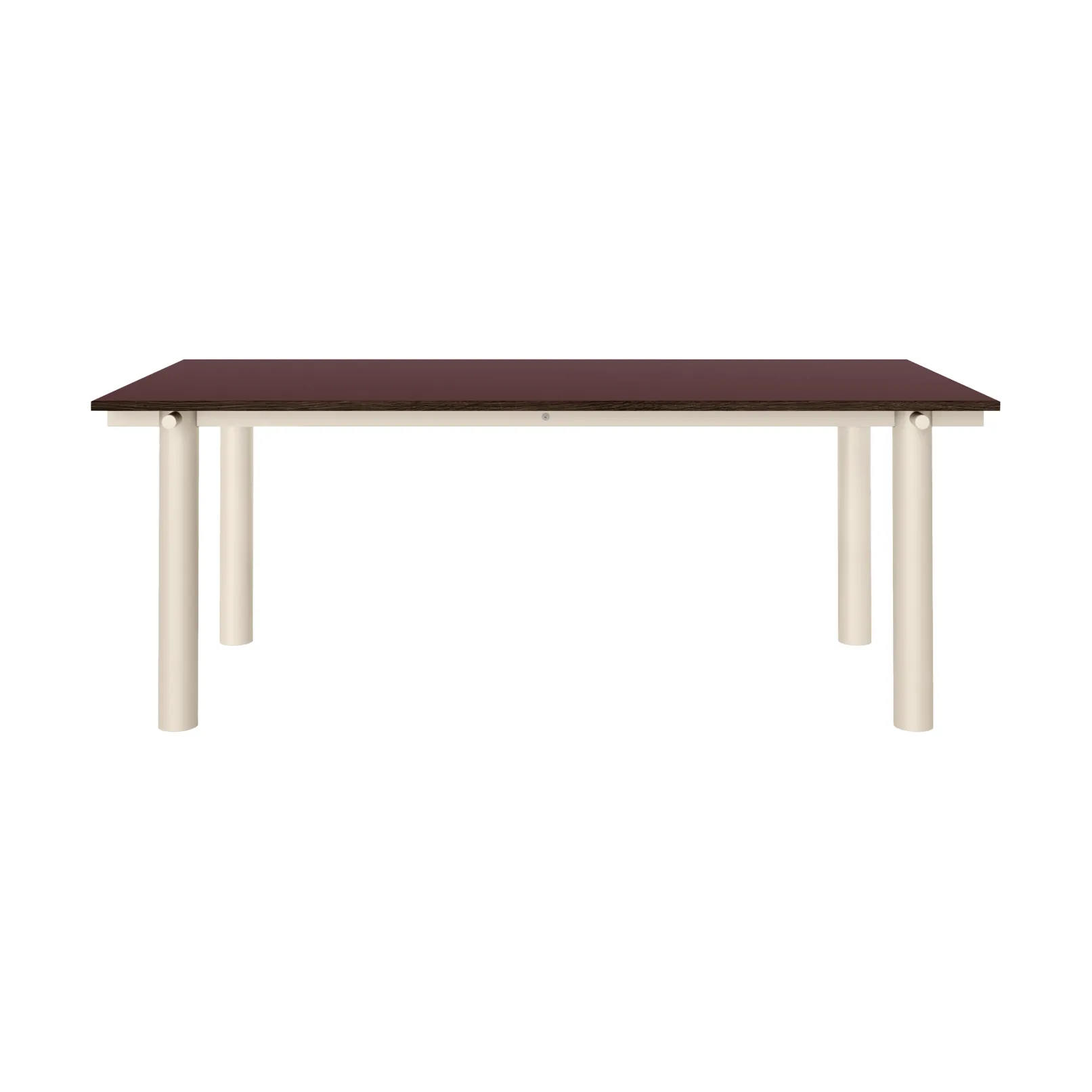 Atura eettafel, Light cashmere-burgundy, 90x200 cm Ferm Living