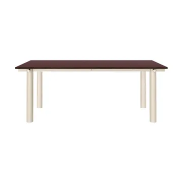 Atura eettafel - Light cashmere-burgundy, 90x200 cm - Ferm Living
