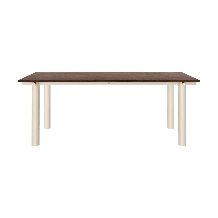 Atura eettafel - Light cashmere-donker gebeitst eiken, 90x200 cm - Ferm Living