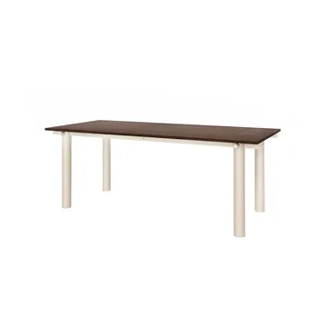 Atura eettafel - Light cashmere-donker gebeitst eiken, 90x200 cm - Ferm Living