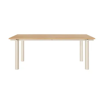 Atura eettafel - Light cashmere-eikenfineer, 90x200 cm - Ferm Living
