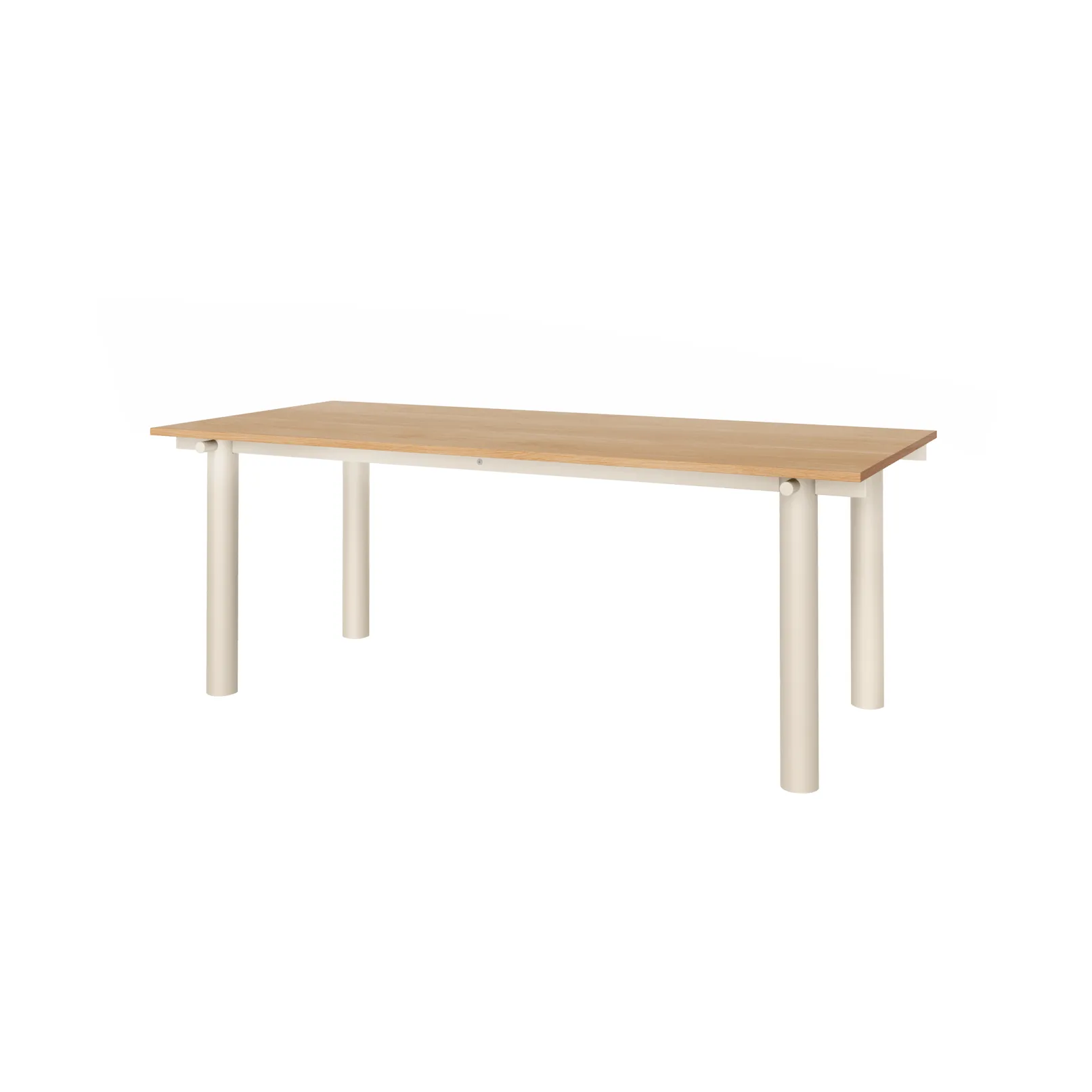 Atura eettafel, Light cashmere-eikenfineer, 90x200 cm Ferm Living