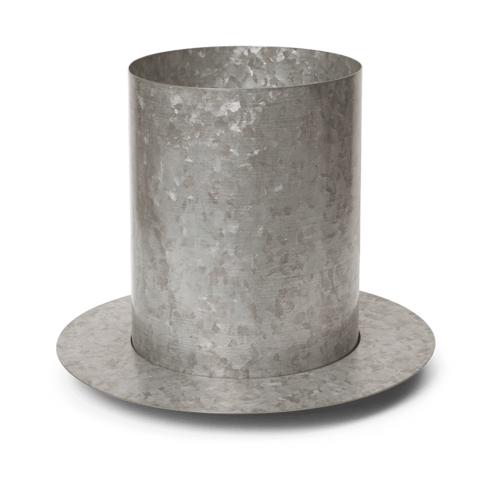 Auran pot medium 26,6 cm - Galvanized iron - Ferm LIVING