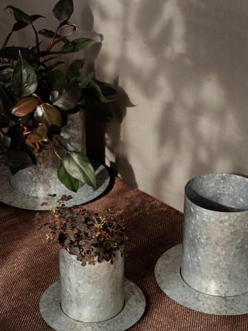 Auran pot medium 26,6 cm - Galvanized iron - Ferm Living