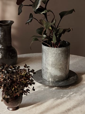 Auran pot medium 26,6 cm - Galvanized iron - Ferm Living