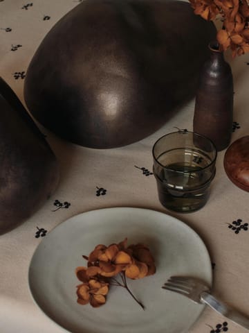 Baies tafelkleed 150x240 cm - Natural-dark chocolate - Ferm Living