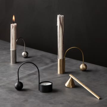 Balance kandelaar chroom - kaars - ferm LIVING