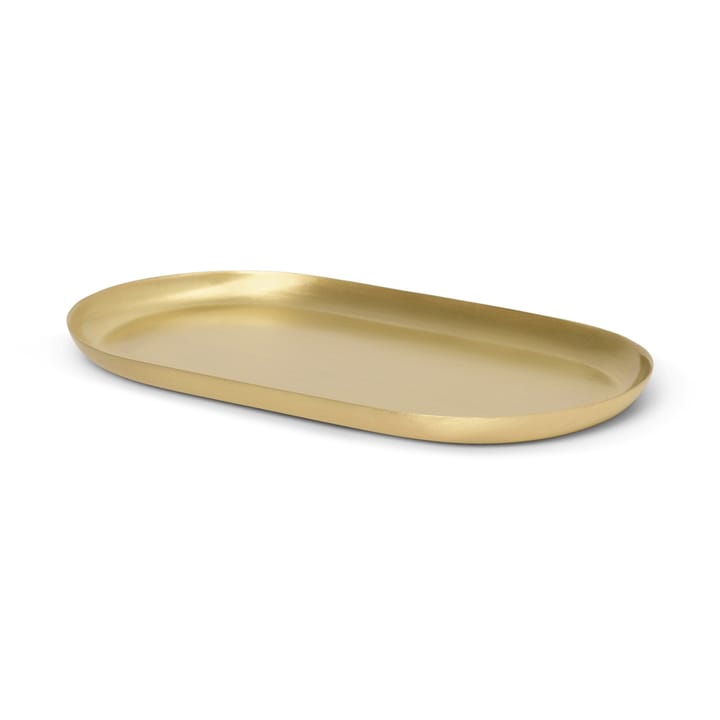 Basho dienblad 9x18 cm - Messing - Ferm Living