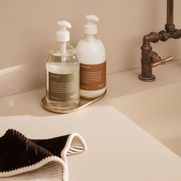 Basho dienblad 9x18 cm - Messing - Ferm Living