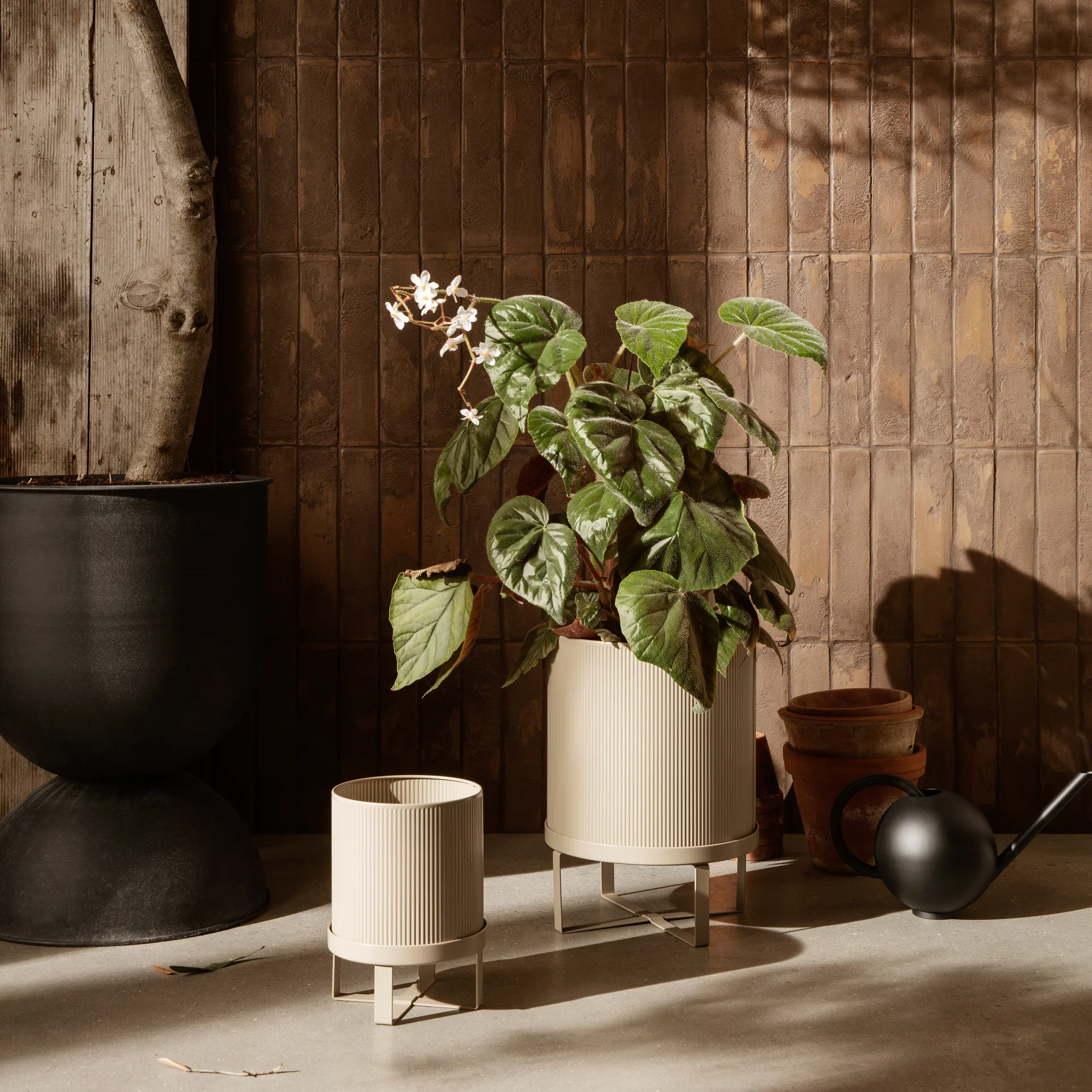 Bau bloempot klein Ø18 cm, Cashmere Ferm Living