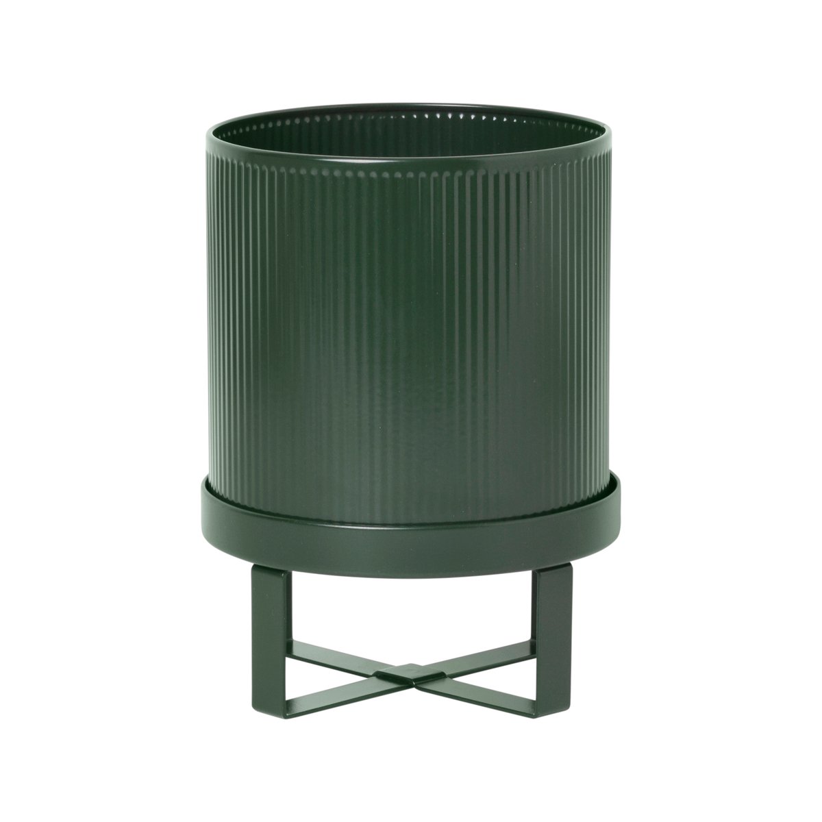 Ferm Living Bau bloempot klein o18 cm Donkergroen | Scandinavisch Interieur | Bloempotten | Groen