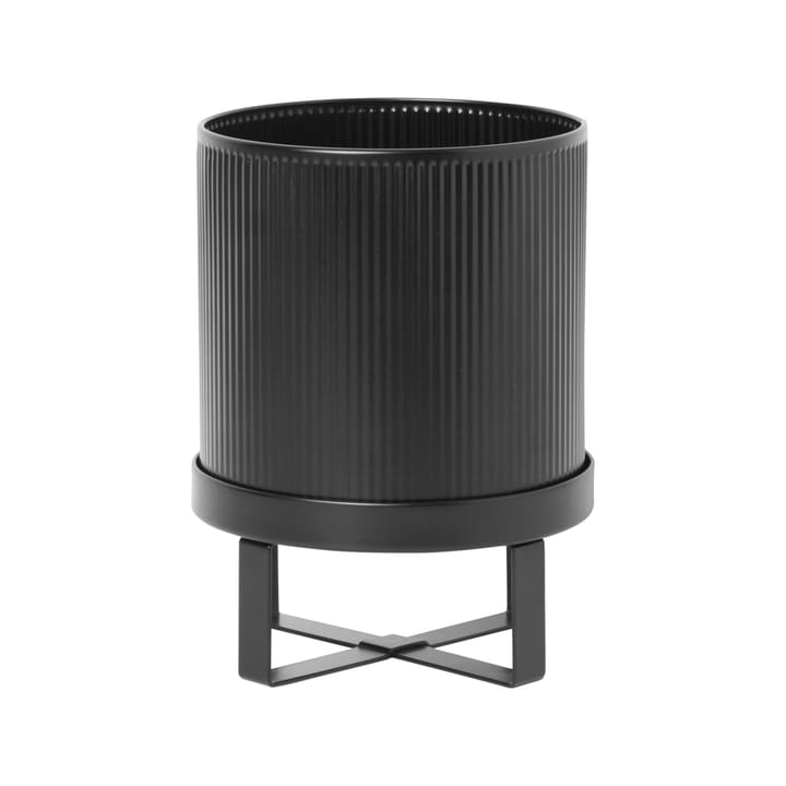 Bau bloempot klein Ø18 cm - Zwart - Ferm LIVING