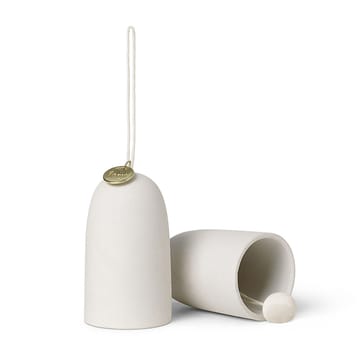 Bell kersthanger bel Ø4 cm 2-pack  - Off-white - ferm LIVING