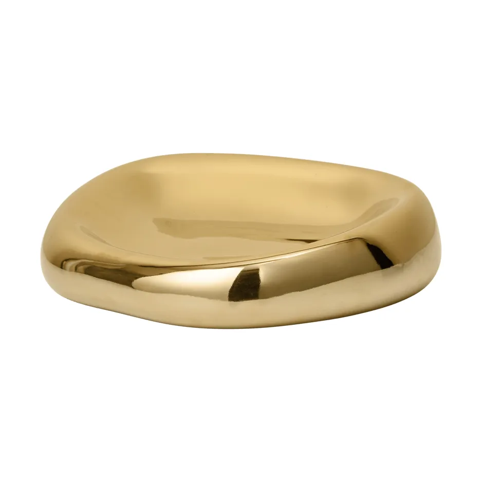 Bellure decoratieschaal Ø17 cm, messingfinish Ferm Living
