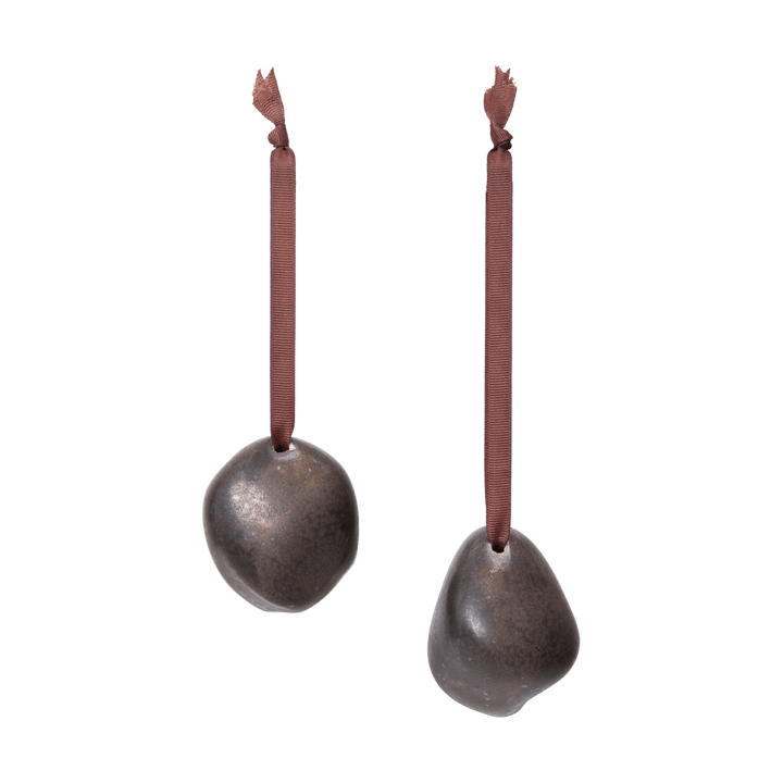 Bellure kersthanger 7 cm 2 delen - Rustic Bronze - Ferm Living