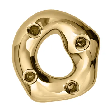 Bellure ring kandelaar - messingfinish - Ferm Living