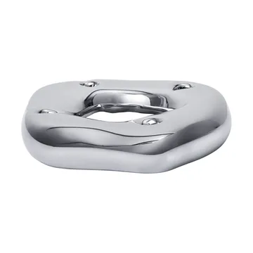 Bellure ring kandelaar - Zilverkleurig - Ferm Living