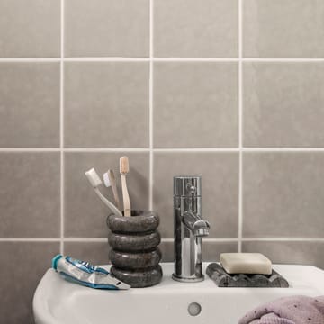 Bendum tandenborstelbeker - Bruin marmer - Ferm Living