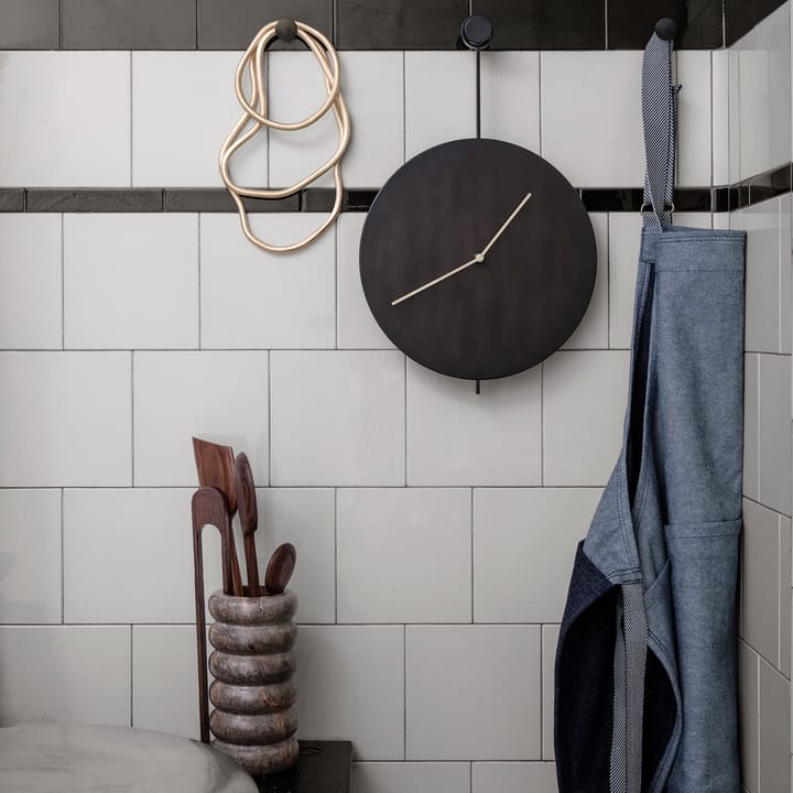 Bendum vaas, Bruin marmer Ferm Living