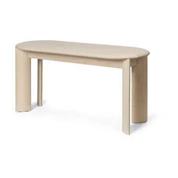 Bevel bankje 90 cm - Witgeoliede beuk - Ferm Living