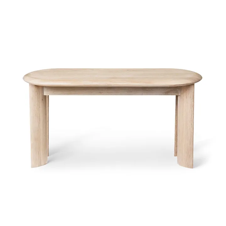 Bevel bankje 90 cm - Witgeoliede eik - Ferm Living