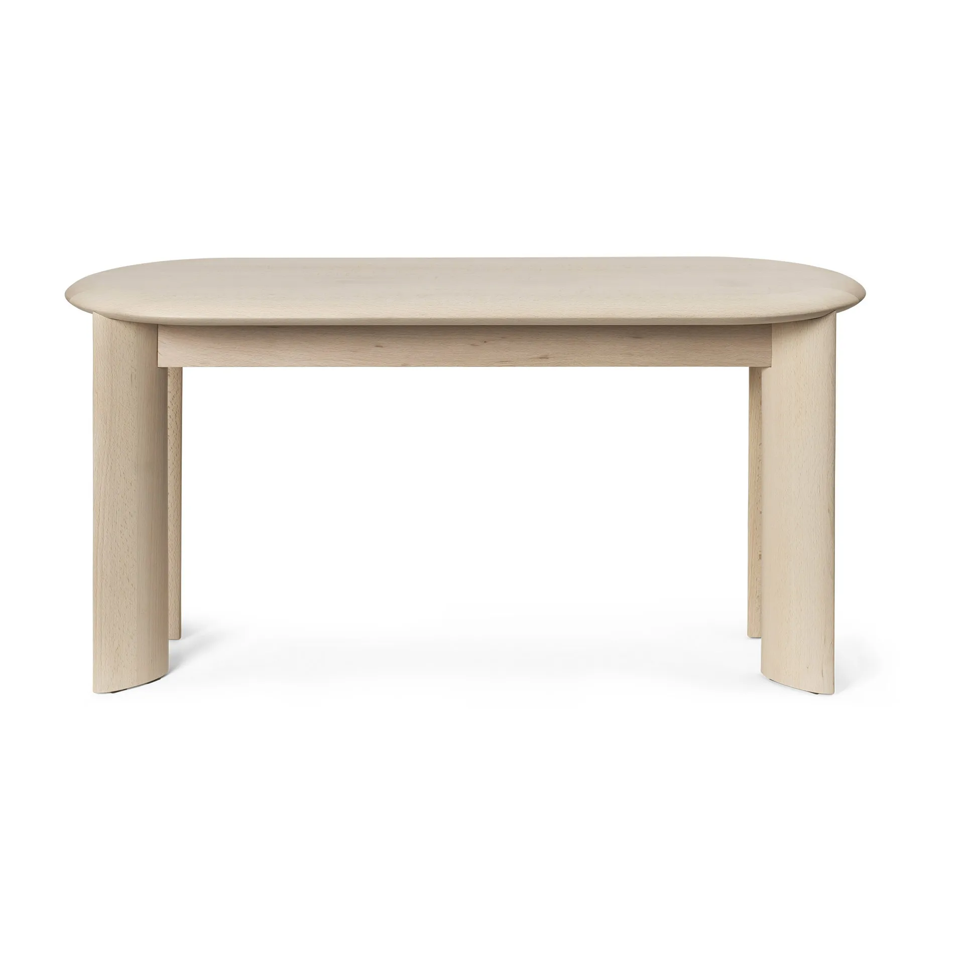 Bevel bankje, White Oiled Beech Ferm Living