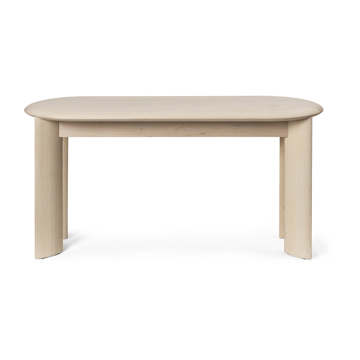 ferm LIVING Bevel bankje White Oiled Beech