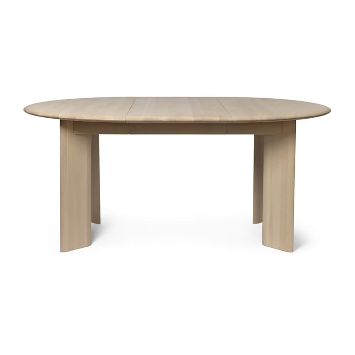 Bevel Extendable eettafel incl. 1 inlegblad - White Oiled Beech - ferm LIVING