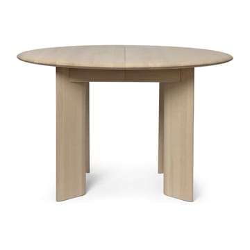 Bevel Extendable eettafel incl. 1 inlegblad - White Oiled Beech - ferm LIVING