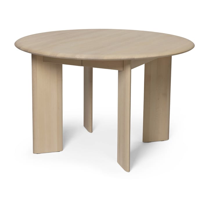 Bevel Extendable eettafel incl. 1 inlegblad - White Oiled Beech - ferm LIVING