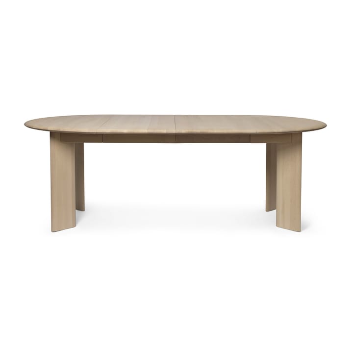 Bevel Extendable eettafel incl. 2 inlegbladen - White Oiled Beech - Ferm LIVING