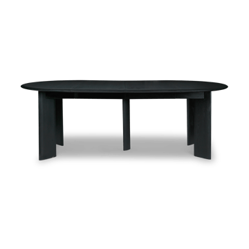 Bevel Extendable eettafel incl. 2 inlegbladen - Zwart geolied beukenhout - Ferm Living
