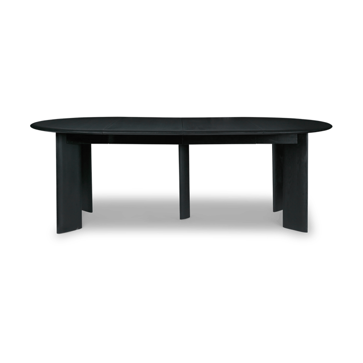 Bevel Extendable eettafel incl. 2 inlegbladen, Zwart geolied beukenhout Ferm Living