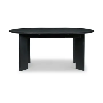 Bevel Extendable eettafel - Zwartgeoliede beuk, incl. 2 verlengblad - Ferm Living