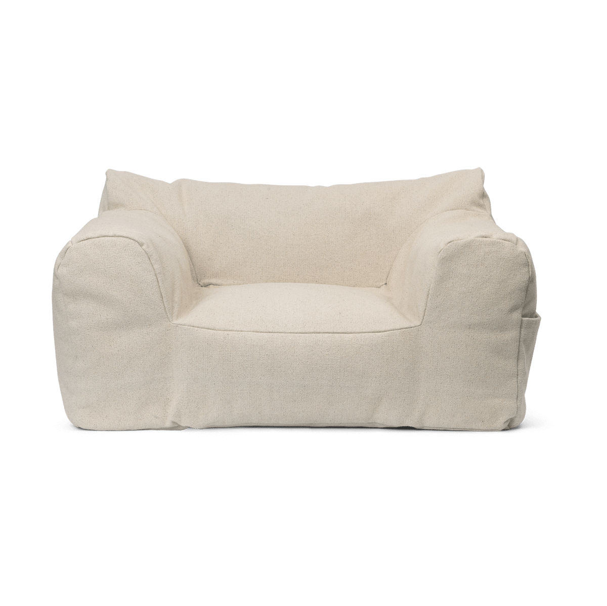 ferm LIVING Billow bean bag fauteuil Crèmekleurig