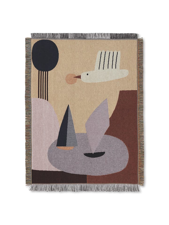 Bird wandkleed vilt - 80x110 cm - Ferm Living