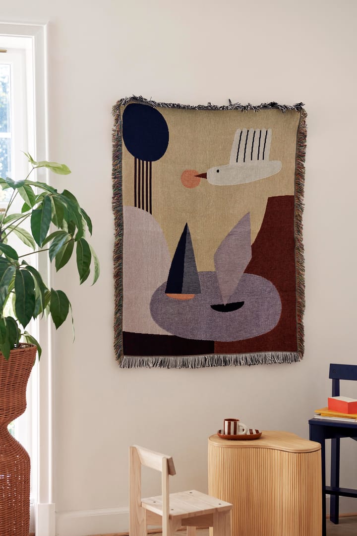 Bird wandkleed vilt, 80x110 cm Ferm Living
