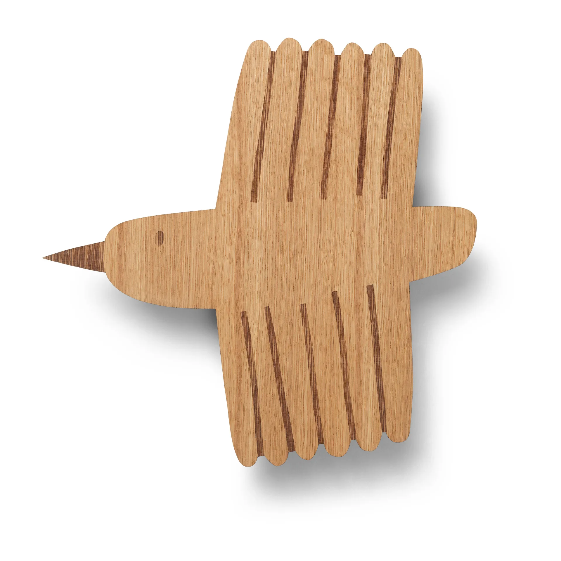 Bird wandlamp, Geolied eikenhout Ferm Living