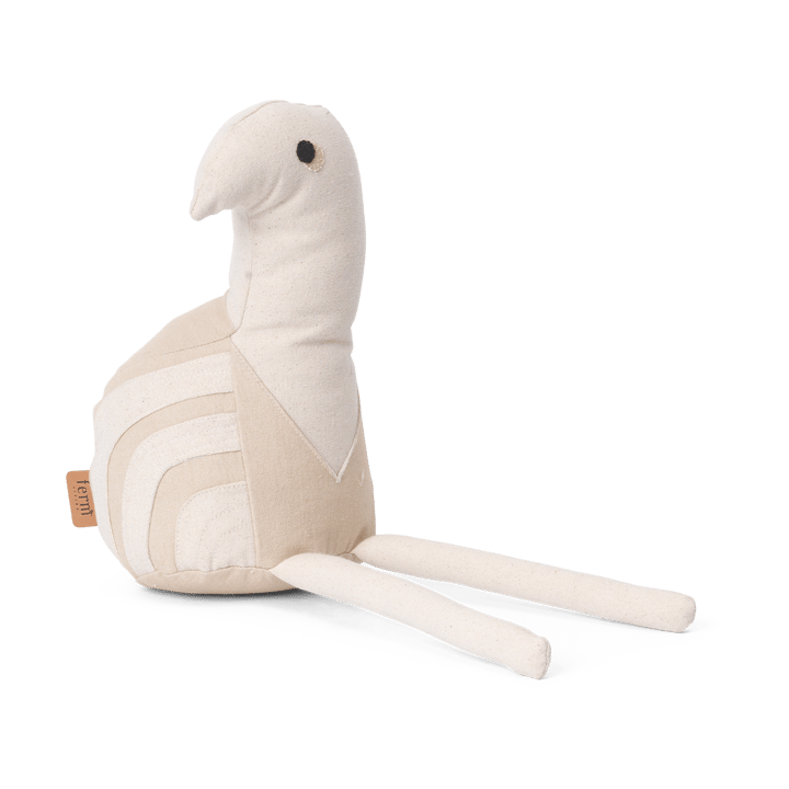Birdy Teddy knuffeldier, Naturel-Off-white Ferm Living