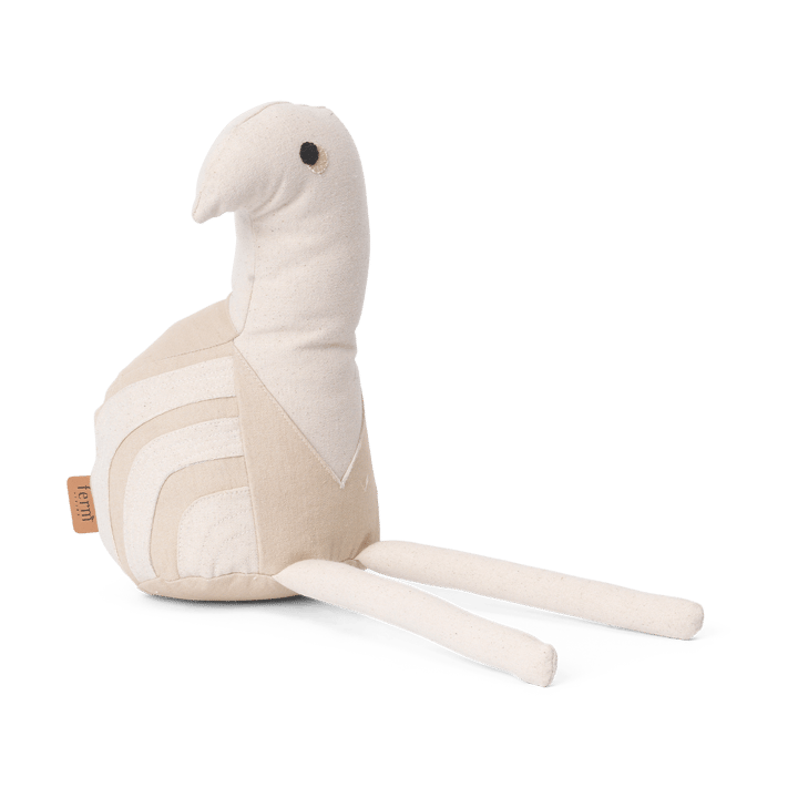 Birdy Teddy knuffeldier - Naturel-Off-white - ferm LIVING