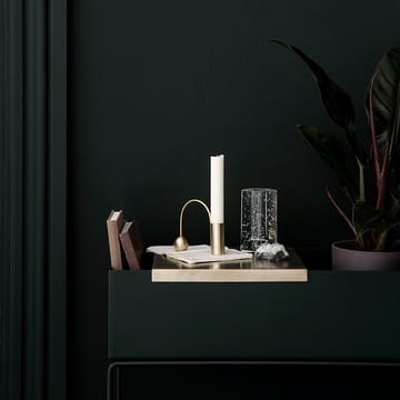 Blad voor plant box - messing - Ferm Living