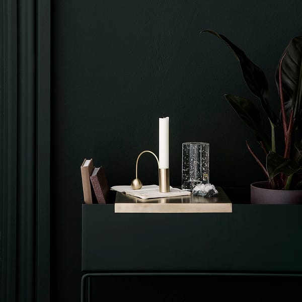 Blad voor plant box, messing Ferm Living