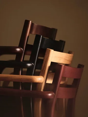 Boda armstoel - Dark stained beech - Ferm Living