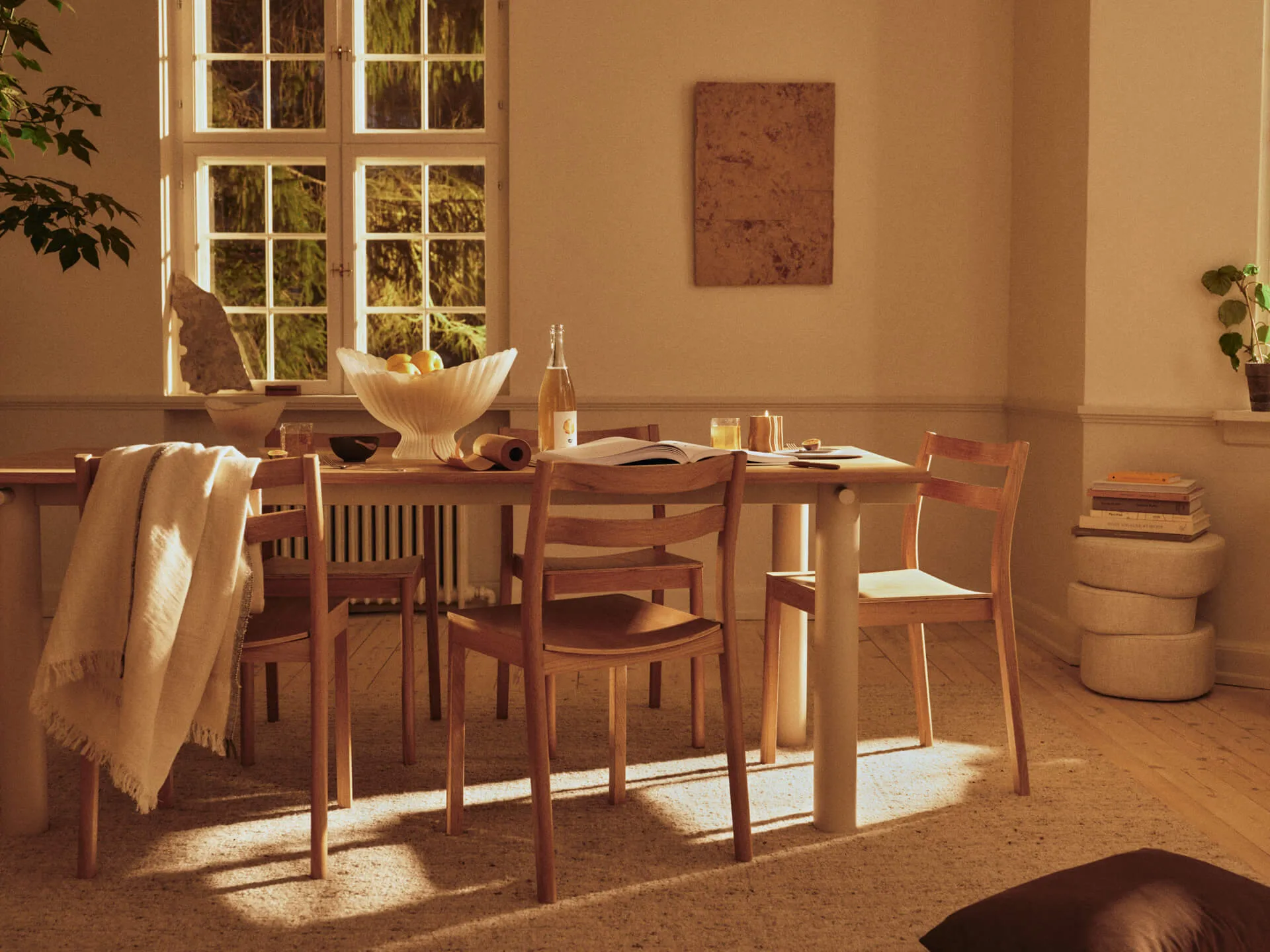 Boda stoel, Eiken Ferm Living