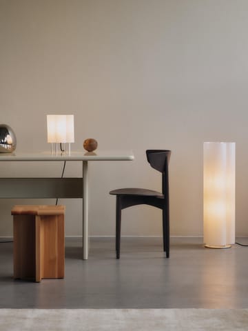 Boe vloerlamp 80 cm - Silver-natural - Ferm Living