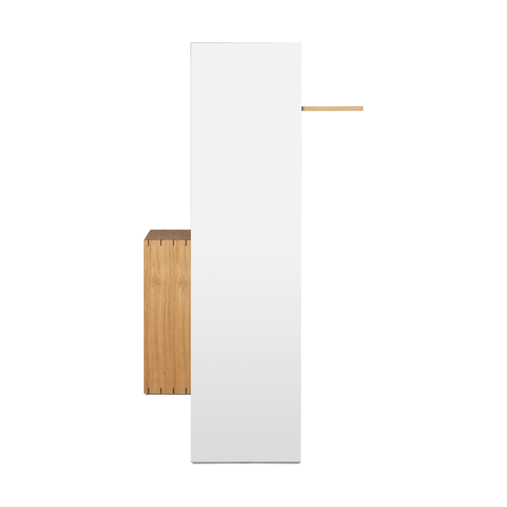 Bon hallway cabinet kapstok met spiegel, Oiled Oak Ferm Living