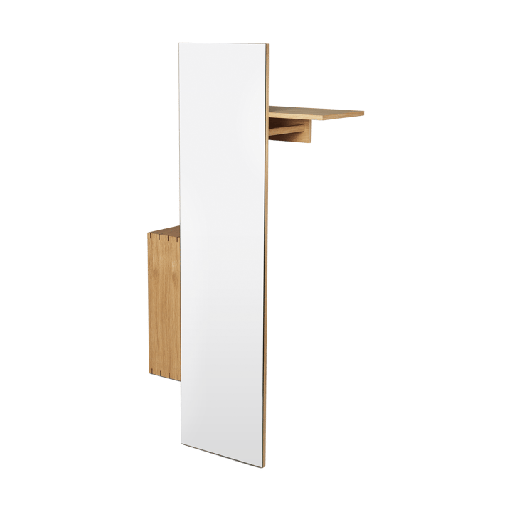 Bon hallway cabinet kapstok met spiegel, Oiled Oak Ferm Living