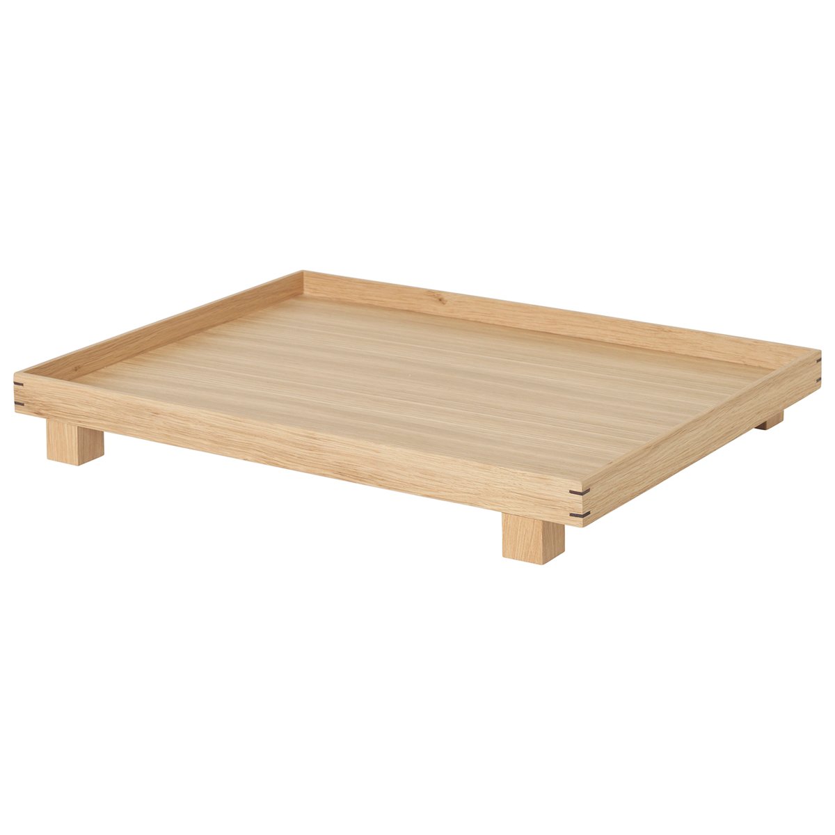 ferm LIVING Bon houten dienblad large Eikenhout